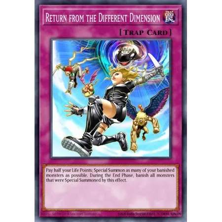 Return from the Different Dimension (Super Rare)