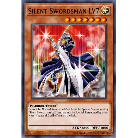 Silent Swordsman LV7 (Common)