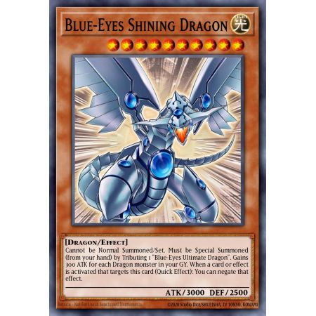 Blue-Eyes Shining Dragon (Common)