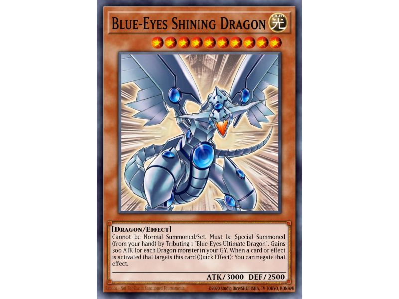 Blue-Eyes Shining Dragon (Common)