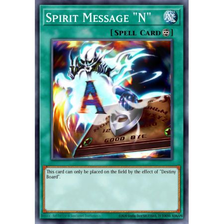 Spirit Message "N" (Common)