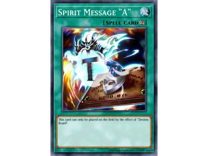 Spirit Message "A" (Common)