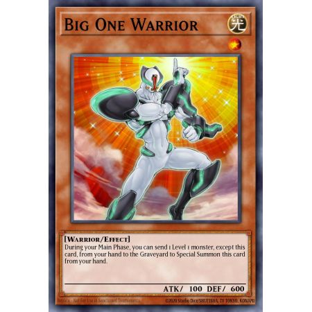 Big One Warrior (Super Rare)