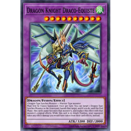 Dragon Knight Draco-Equiste (Super Rare)