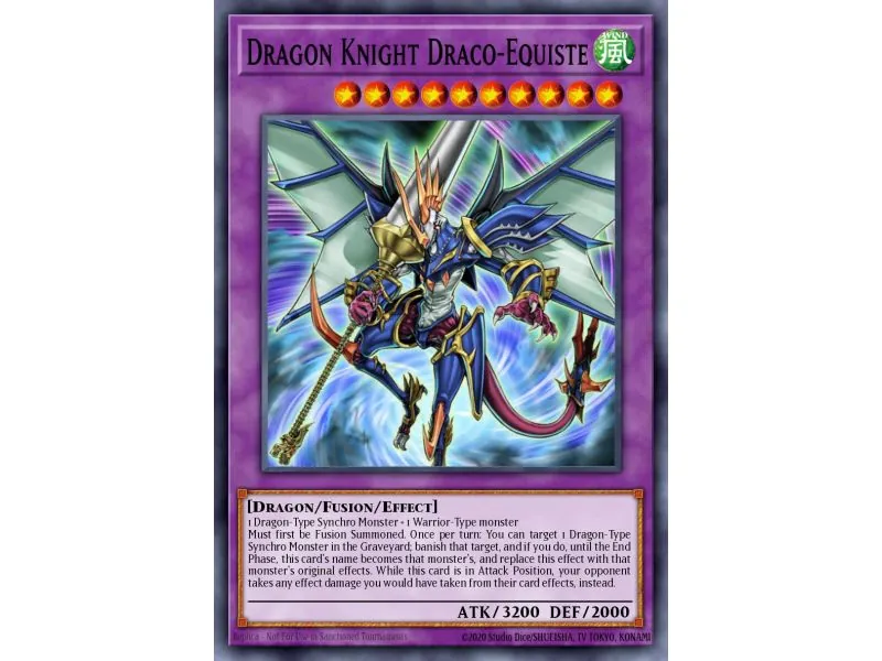 Dragon Knight Draco-Equiste (Super Rare)