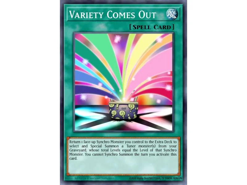 Variety Comes Out (Common)