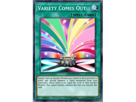Variety Comes Out (Common)
