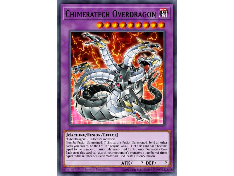 Chimeratech Overdragon (Rare)