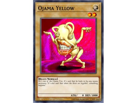 Ojama Yellow (Duel Terminal Normal Parallel Rare)
