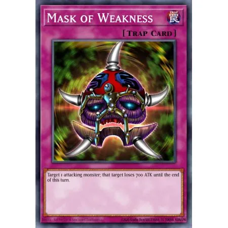 Mask of Weakness (Duel Terminal Normal Parallel Rare)