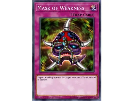 Mask of Weakness (Duel Terminal Normal Parallel Rare)