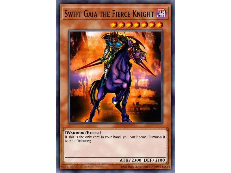 Swift Gaia the Fierce Knight (Duel Terminal Normal Parallel Rare)
