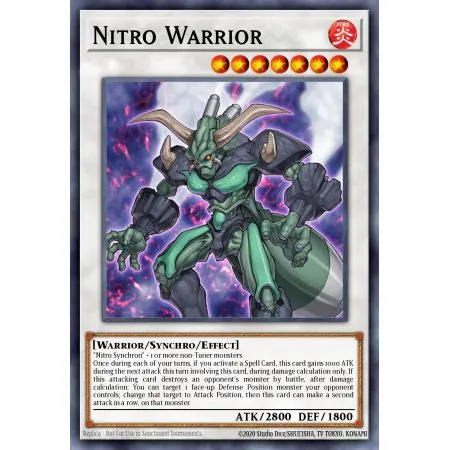 Nitro Warrior (Duel Terminal Super Parallel Rare)