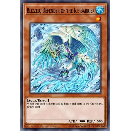 Blizzed, Defender of the Ice Barrier (Duel Terminal Normal Parallel Rare)