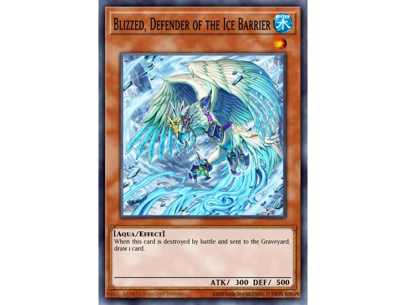Blizzed, Defender of the Ice Barrier (Duel Terminal Normal Parallel Rare)