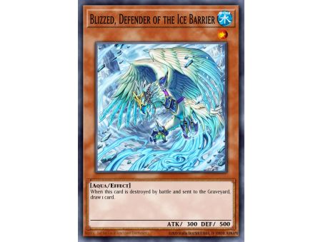 Blizzed, Defender of the Ice Barrier (Duel Terminal Normal Parallel Rare)