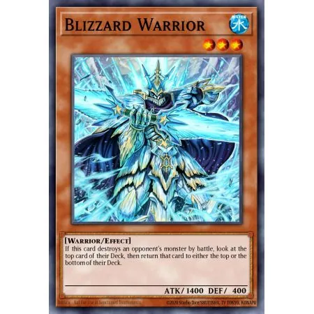 Blizzard Warrior (Duel Terminal Normal Parallel Rare)
