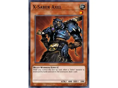 X-Saber Axel (Duel Terminal Normal Parallel Rare)