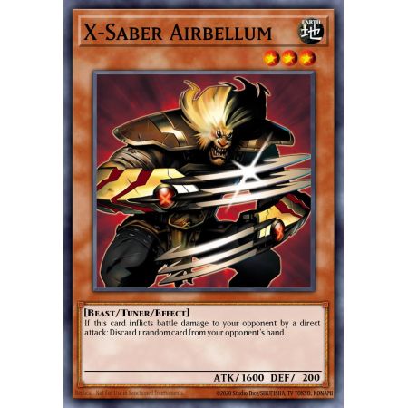 X-Saber Airbellum (Duel Terminal Super Parallel Rare)