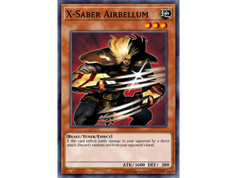 X-Saber Airbellum (Duel Terminal Super Parallel Rare)