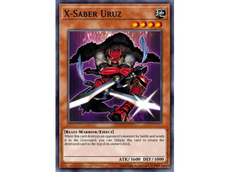 X-Saber Uruz (Duel Terminal Normal Parallel Rare)