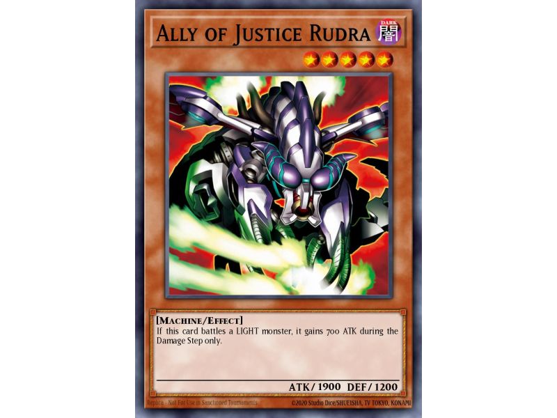 Ally of Justice Rudra (Duel Terminal Normal Parallel Rare)