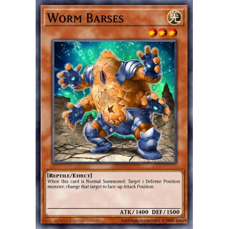 Worm Barses (Duel Terminal Normal Parallel Rare)