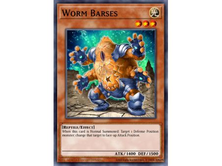 Worm Barses (Duel Terminal Normal Parallel Rare)