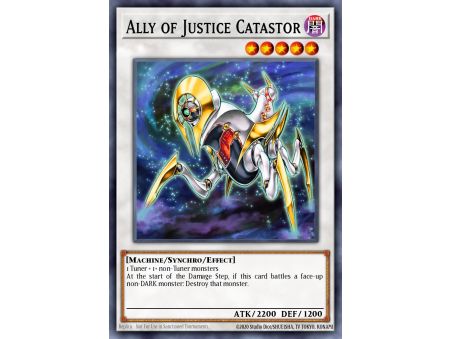 Ally of Justice Catastor (Duel Terminal Rare Parallel Rare)