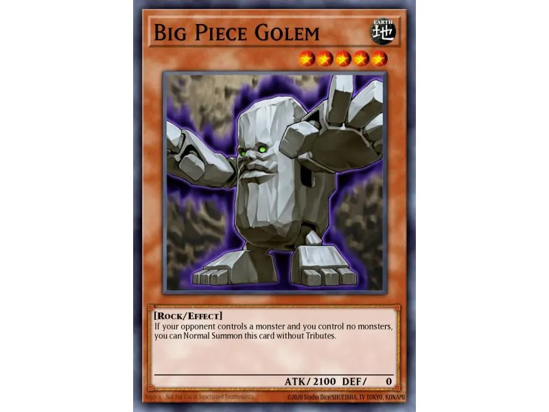 Big Piece Golem (Duel Terminal Rare Parallel Rare)