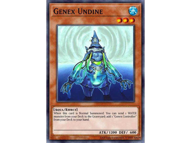 Genex Undine (Duel Terminal Super Parallel Rare)