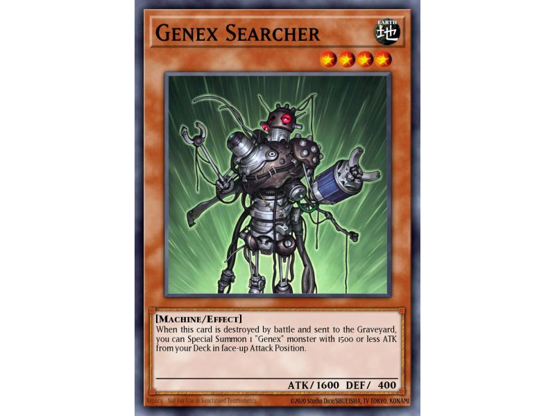 Genex Searcher (Duel Terminal Normal Parallel Rare)