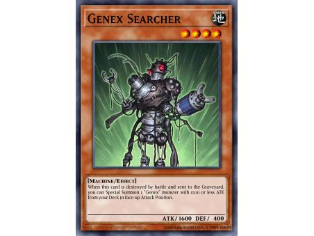 Genex Searcher (Duel Terminal Normal Parallel Rare)