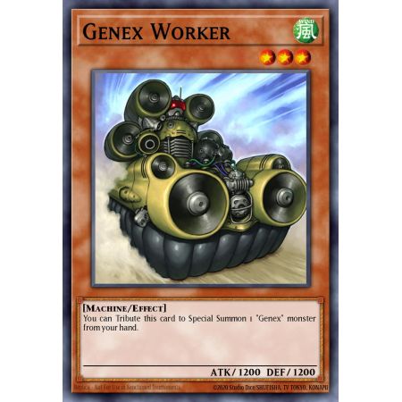 Genex Worker (Duel Terminal Normal Parallel Rare)