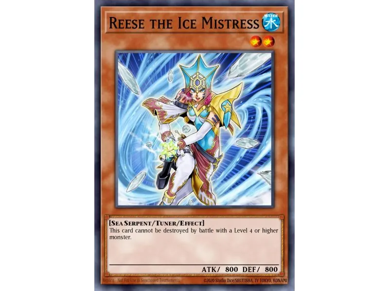 Reese the Ice Mistress (Duel Terminal Normal Parallel Rare)