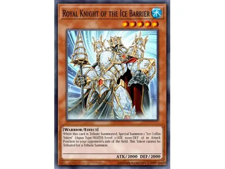 Royal Knight of the Ice Barrier (Duel Terminal Super Parallel Rare)