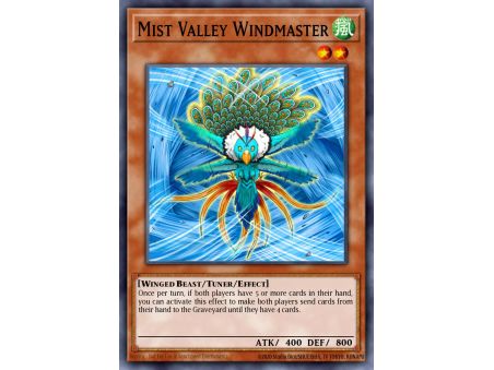 Mist Valley Windmaster (Duel Terminal Normal Parallel Rare)