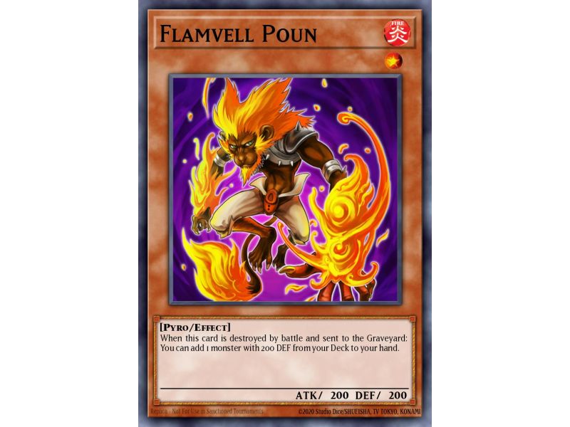 Flamvell Poun (Duel Terminal Rare Parallel Rare)