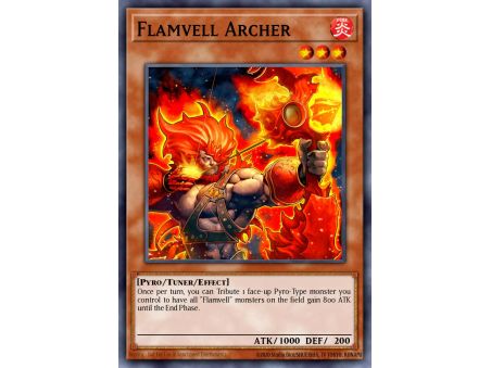 Flamvell Archer (Duel Terminal Normal Parallel Rare)