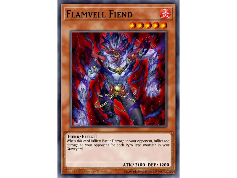 Flamvell Fiend (Duel Terminal Super Parallel Rare)