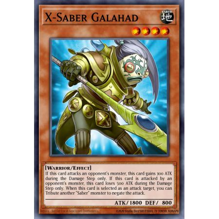 X-Saber Galahad (Duel Terminal Rare Parallel Rare)