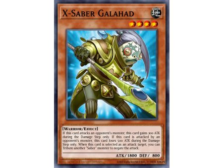 X-Saber Galahad (Duel Terminal Rare Parallel Rare)