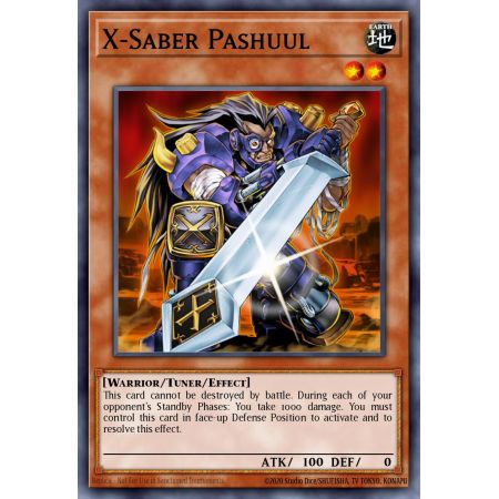 X-Saber Pashuul (Duel Terminal Normal Parallel Rare)