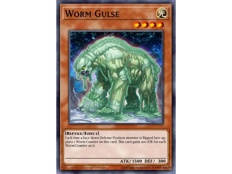 Worm Gulse (Duel Terminal Normal Parallel Rare)
