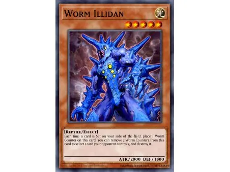Worm Illidan (Duel Terminal Super Parallel Rare)