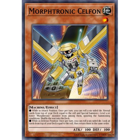 Morphtronic Celfon (Duel Terminal Normal Parallel Rare)