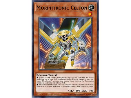 Morphtronic Celfon (Duel Terminal Normal Parallel Rare)