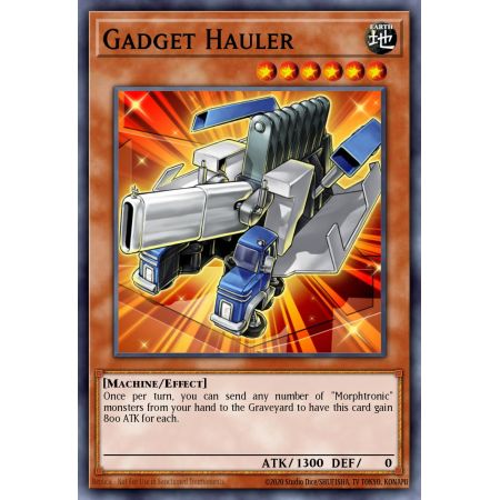 Gadget Hauler (Duel Terminal Normal Parallel Rare)