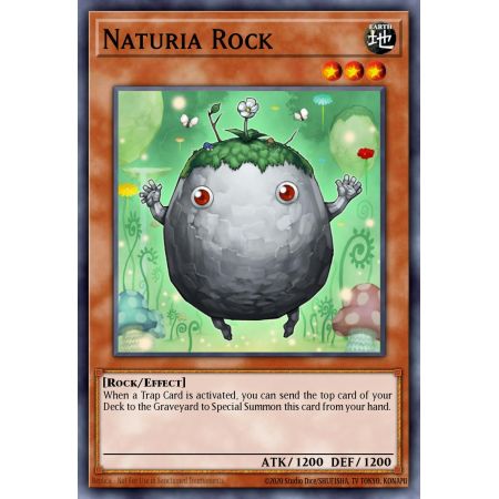 Naturia Rock (Duel Terminal Normal Parallel Rare)