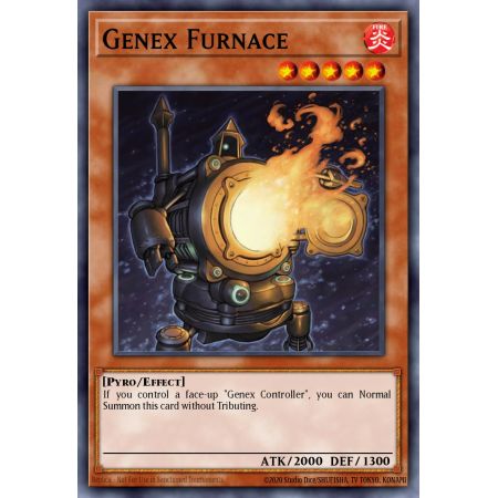 Genex Furnace (Duel Terminal Rare Parallel Rare)